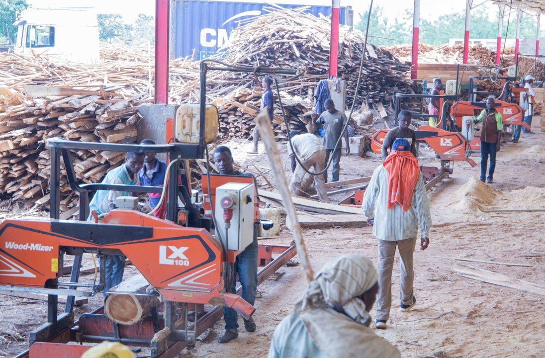 Sawmilling success story from Ivory Coast
